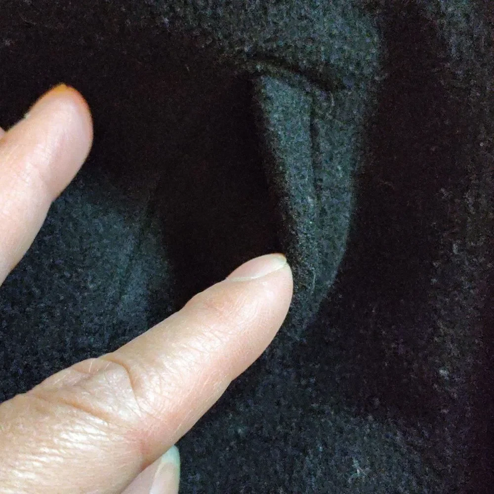 Old Navy Pea Coat Black 6 to 12 months baby Hooded Jacket Unisex
